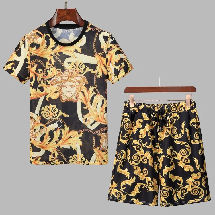 VERSACE Set T-Shirt & Shorts Limited Edition Summer LUX-TX+STK-0TUYOWXFC