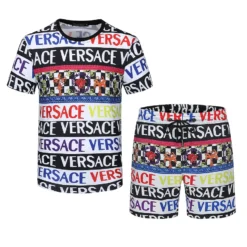 VERSACE Set T-Shirt & Shorts Limited Edition Summer LUX-TX+STK-0WXWNAYHO