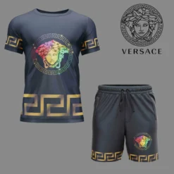 VERSACE Set T-Shirt & Shorts Limited Edition Summer LUX-TX+STK-0KP67J2KW