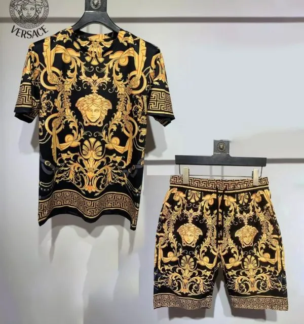 VERSACE Set T-Shirt & Shorts Limited Edition Summer LUX-TX+STK-0DO4SJT1P