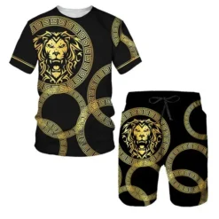 VERSACE Set T-Shirt & Shorts Limited Edition Summer LUX-TX+STK-0VKBWN6P3