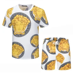 VERSACE Set T-Shirt & Shorts Limited Edition Summer LUX-TX+STK-04QXP3HVU