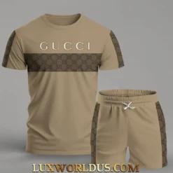 Summer  - GUCCI T-Shirt & Shorts Limited Edition LUX-TX+STK-0HNQDWHCR
