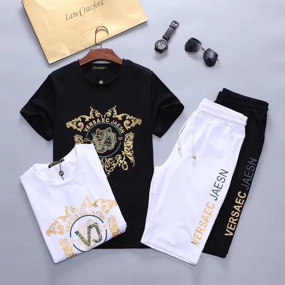 VERSACE Set T-Shirt & Shorts Limited Edition Summer LUX-TX+STK-0BK8JSWLI