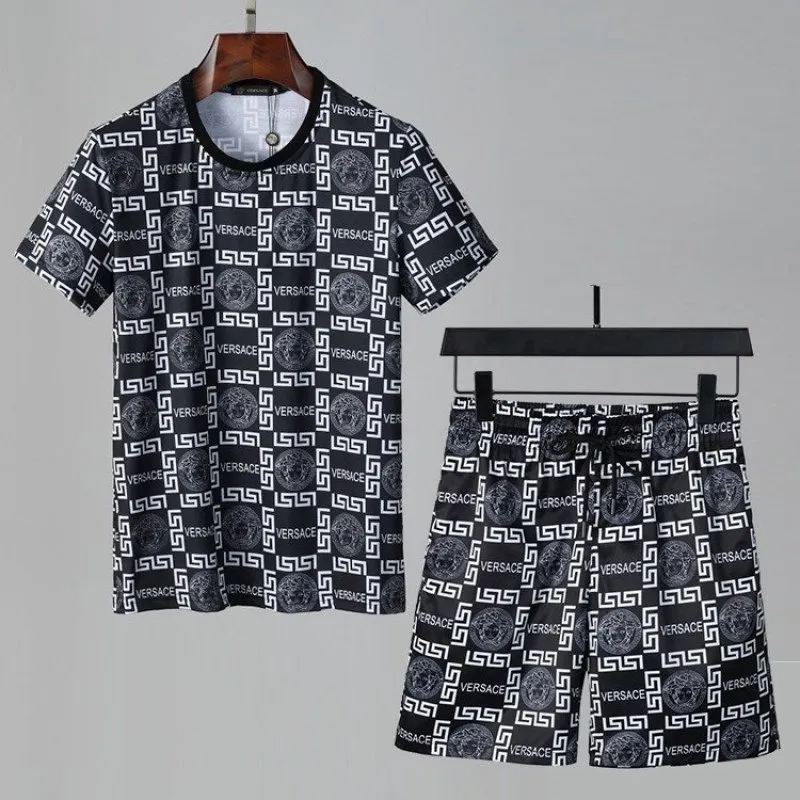 VERSACE Set T-Shirt & Shorts Limited Edition Summer LUX-TX+STK-0SSAYPPKB