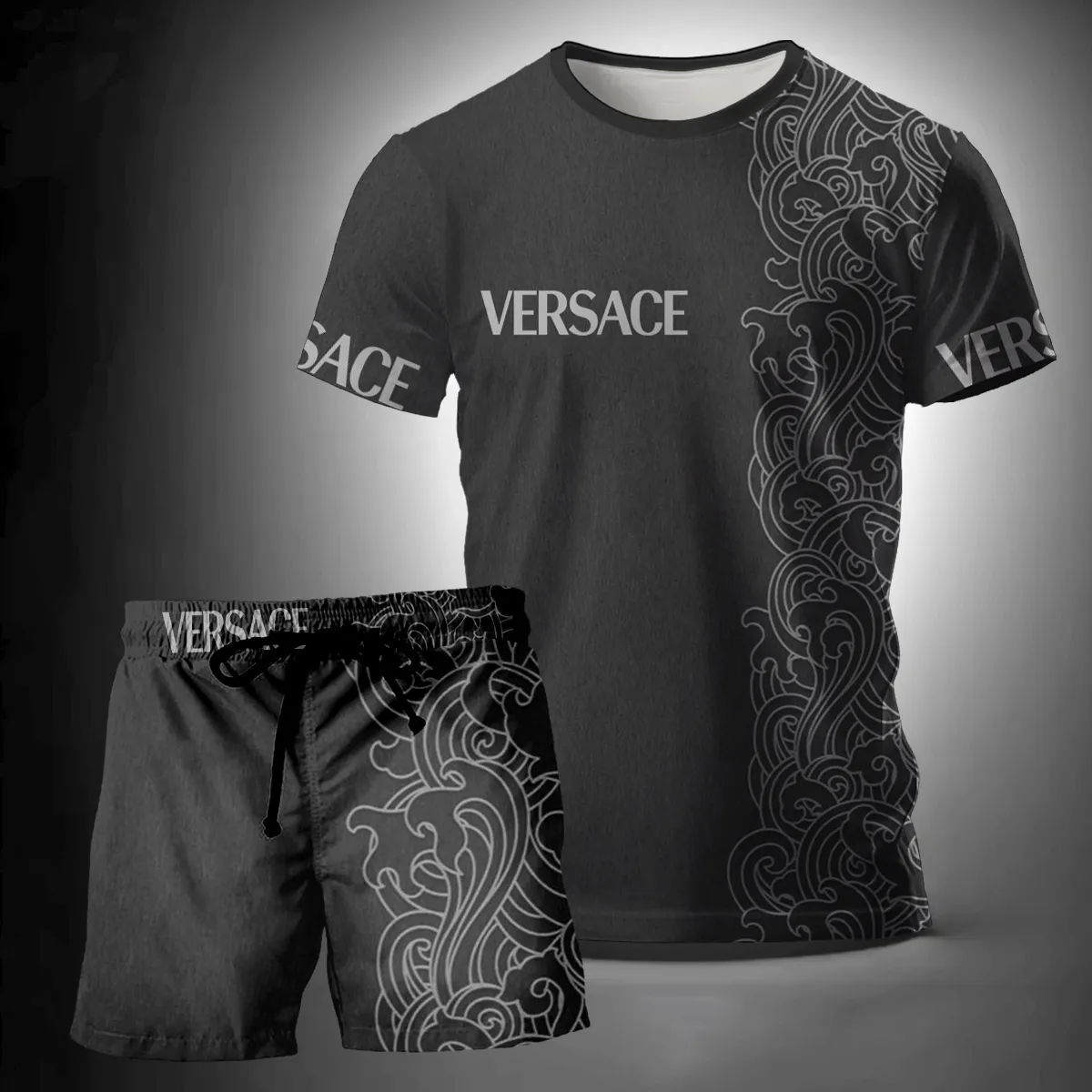 VERSACE Set T-Shirt & Shorts Limited Edition Summer LUX-TX+STK-0SZ17HKEL