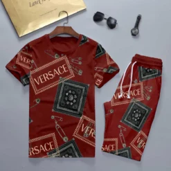 VERSACE Set T-Shirt & Shorts Limited Edition Summer LUX-TX+STK-0J35NJHTH