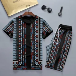 VERSACE Set T-Shirt & Shorts Limited Edition Summer LUX-TX+STK-0KQ3AMSEC