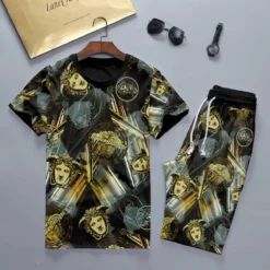 VERSACE Set T-Shirt & Shorts Limited Edition Summer LUX-TX+STK-0YMWF1TIB