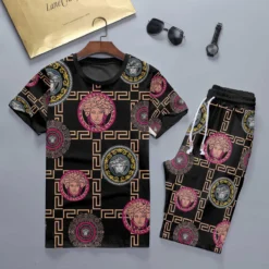 VERSACE Set T-Shirt & Shorts Limited Edition Summer LUX-TX+STK-0ZERLPGLA