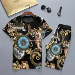 VERSACE Set T-Shirt & Shorts Limited Edition Summer LUX-TX+STK-0PK9N0R3X