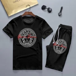 VERSACE Set T-Shirt & Shorts Limited Edition Summer LUX-TX+STK-0FKFBK23P