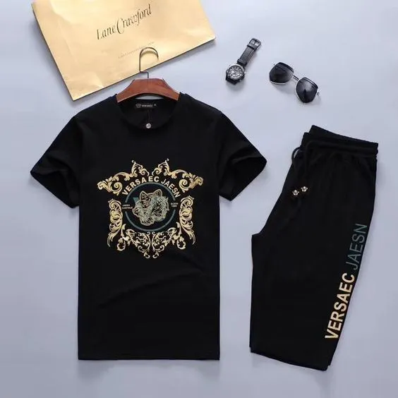 VERSACE Set T-Shirt & Shorts Limited Edition Summer LUX-TX+STK-0UCMFPQ1D