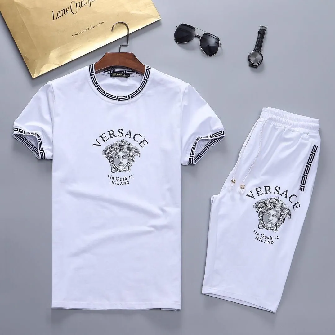 VERSACE Set T-Shirt & Shorts Limited Edition Summer LUX-TX+STK-08ZHD4Z2E