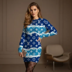 Premium LOUIS VUITTON Sweater Dress LUX-MLQ-NEW1848139
