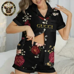 GUCCI 💖 Premium Set Short Pajamas Limited Edition 2024 LUX-WDIS+WDIM-000S1FQYAR4