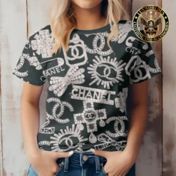 Premium CHANEL T-Shirt 💖 Women 2024 LUX- TX-0002QEIJEZVJ