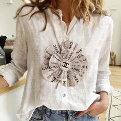 Premium CHANEL Monogram Limited Shirt MRS-NCY-CN2111024