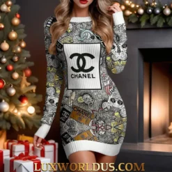 CHANEL Sweater Dress Limited Edition 2025 LUX-MLQ-0C6QR1ST0