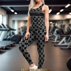 LOUIS VUITTON TankTop Leggings Summer Set 2025 LUX-BS+DDK-0IA3ASDKG