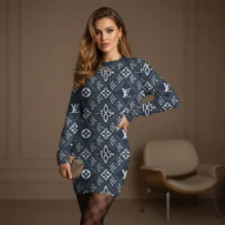 Premium LOUIS VUITTON Sweater Dress LUX-MLQ-NEW1848151