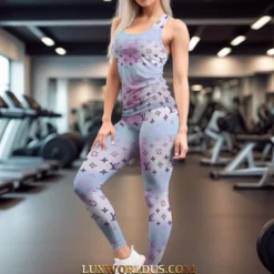 LOUIS VUITTON TankTop Leggings Summer Set 2025 LUX-BS+DDK-0GCBJIRQI