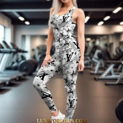 LOUIS VUITTON TankTop Leggings Summer Set 2025 LUX-BS+DDK-0CKJUBATB