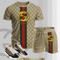GUCCI Premium T-Shirt & Shorts Match AJ 13 Sneaker Hot Summer 2025 LUX-TX+STK-0A7F88LAD