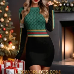 GUCCI Premium SWEATER DRESS Limited Edition 2025 LUX-MLQ-09KPDHB2O