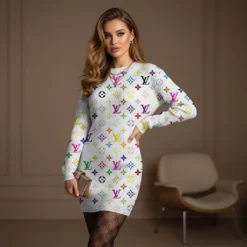 Premium LOUIS VUITTON Sweater Dress LUX-MLQ-NEW1848159