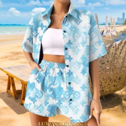 LOUIS VUITTON Premium Women's Hawaiian Summer Set 2025 LUX-TX+STK-0VGAWXDPJ