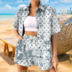 LOUIS VUITTON Premium Women's Hawaiian Summer Set 2025 LUX-TX+STK-0YEGAWY0V