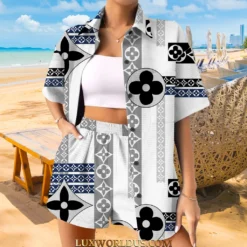 LOUIS VUITTON Premium Women's Hawaiian Summer Set 2025 LUX-TX+STK-0HGOXFWKT