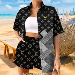LOUIS VUITTON Premium Women's Hawaiian Summer Set 2025 LUX-TX+STK-0A3VFY4PT