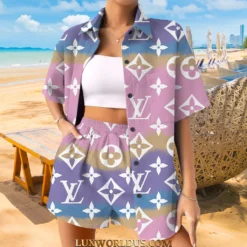 LOUIS VUITTON Premium Women's Hawaiian Summer Set 2025 LUX-TX+STK-0ORAVQYGO