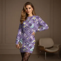 Premium LOUIS VUITTON Sweater Dress LUX-MLQ-NEW1848169