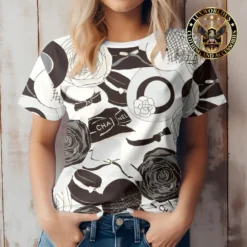 Premium CHANEL T-Shirt 💖 Women 2024 LUX- TX-0002LTXCSPSB