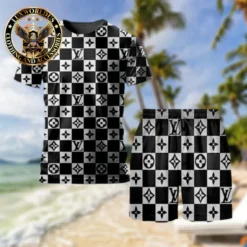 [NEW] Premium LOUIS VUITTON T-Shirt & Short SUMMER 2025 MRS-TX+STK-LV11107