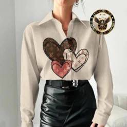 [NEW] Premium LOUIS VUITTON Casual Shirt 💖 Women 2024 LUX- NCY-0001CQNIVO53