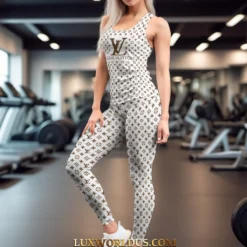 LOUIS VUITTON TankTop Leggings Summer Set 2025 LUX-BS+DDK-0OYBSPBVJ