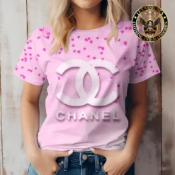 Premium CHANEL T-Shirt 💖 Women 2024 LUX- TX-0002RHQLN1PT