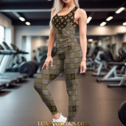 LOUIS VUITTON TankTop Leggings Summer Set 2025 LUX-BS+DDK-0TPDEYAK4