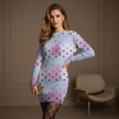 Premium LOUIS VUITTON Sweater Dress LUX-MLQ-NEW1848179