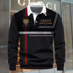 GUCCI Premium Long Sleeve Polo Shirt 2025 LUX-YVWYB -YAC96PME