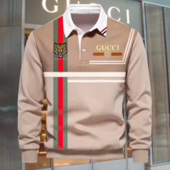 GUCCI Premium Long Sleeve Polo Shirt 2025 LUX-YVWYB -QMSWPVWR