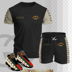 GUCCI Premium T-Shirt & Shorts Match AJ 13 Sneaker Hot Summer 2025 LUX-TX+STK-03QKXIFKN