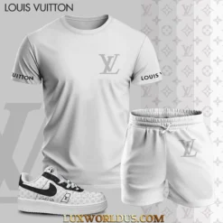 LOUIS VUITTON T-Shirt & Shorts Match AF1 Sneaker Hot 2025 LUX-TX+STK-0VJD4W4FQ
