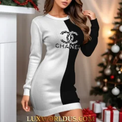 CHANEL Premium SWEATER DRESS Limited Edition 2025 LUX-MLQ-0UYDOTKL6