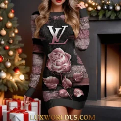 LOUIS VUITTON Luxury Sweater Dress Limited Edition 2025 LUX-MLQ-TZ2LN6OK