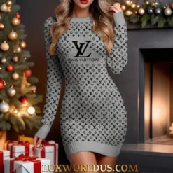 LOUIS VUITTON Premium SWEATER DRESS Limited Edition 2025 LUX-MLQ-GCXUZCTK